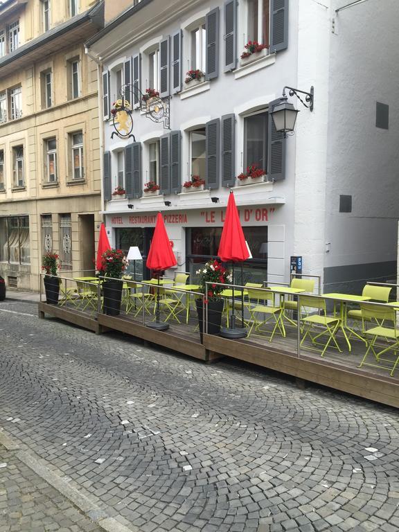 Hotel-Restaurant Le Lion D'Or ポラントリュイ エクステリア 写真